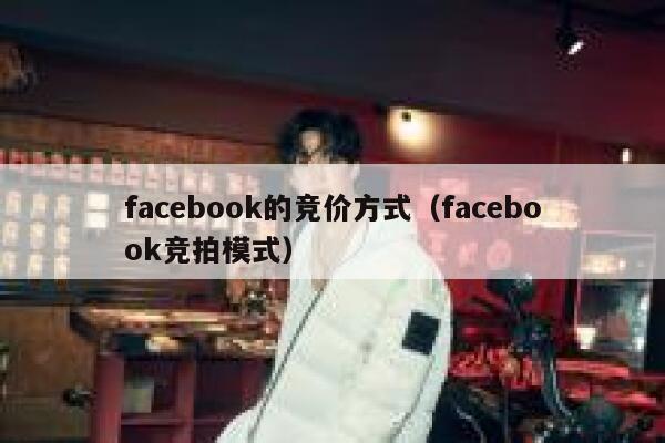 facebook的竞价方式（facebook竞拍模式） 第1张