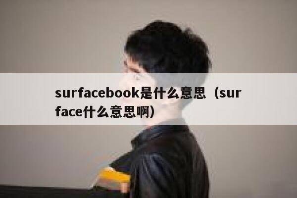 surfacebook是什么意思（surface什么意思啊） 第1张
