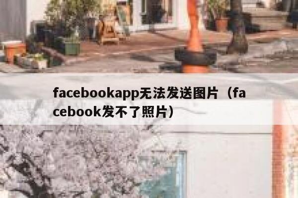 facebookapp无法发送图片（facebook发不了照片） 第1张