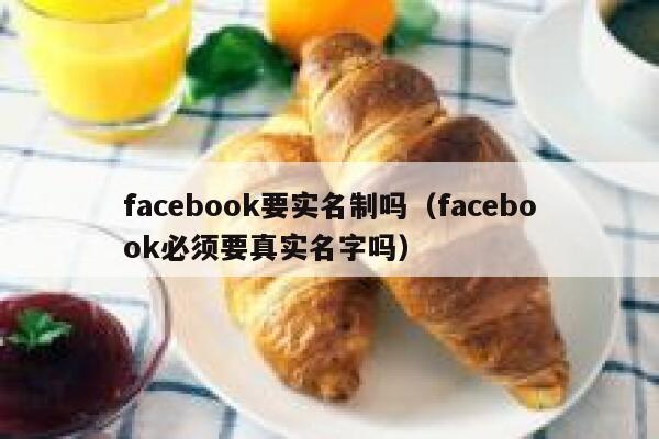 facebook要实名制吗（facebook必须要真实名字吗） 第1张