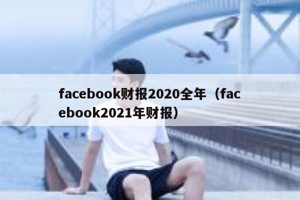 facebook财报2020全年（facebook2021年财报） 第1张