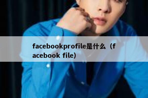 facebookprofile是什么（facebook file） 第1张