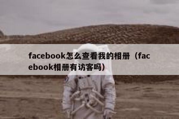 facebook怎么查看我的相册（facebook相册有访客吗） 第1张