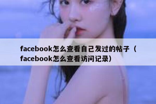 facebook怎么查看自己发过的帖子（facebook怎么查看访问记录） 第1张