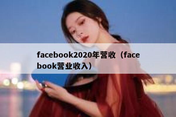 facebook2020年营收（facebook营业收入） 第1张