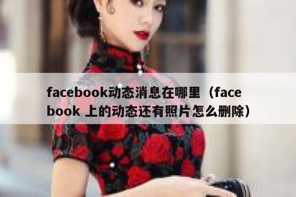 facebook动态消息在哪里（facebook 上的动态还有照片怎么删除） 第1张