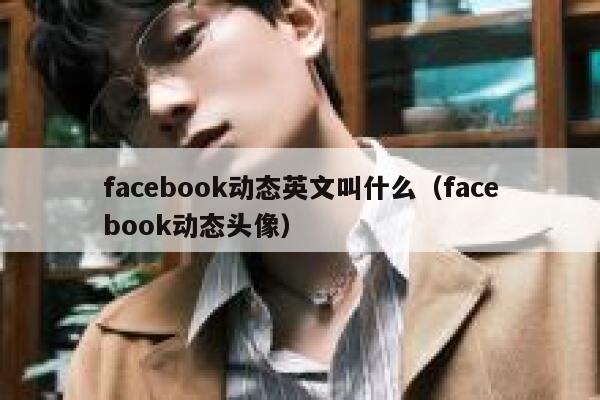 facebook动态英文叫什么（facebook动态头像） 第1张