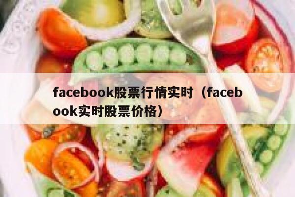facebook股票行情实时（facebook实时股票价格） 第1张