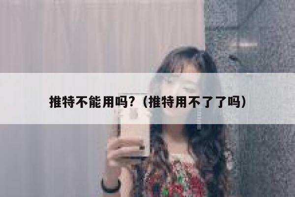 推特不能用吗?(推特用不了了吗) 第1张 推特不能用吗?(推特用不了了吗) 第1张