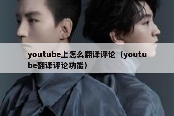 youtube上怎么翻译评论(youtube翻译评论功能) 第1张 youtube上怎么翻译评论(youtube翻译评论功能) 第1张