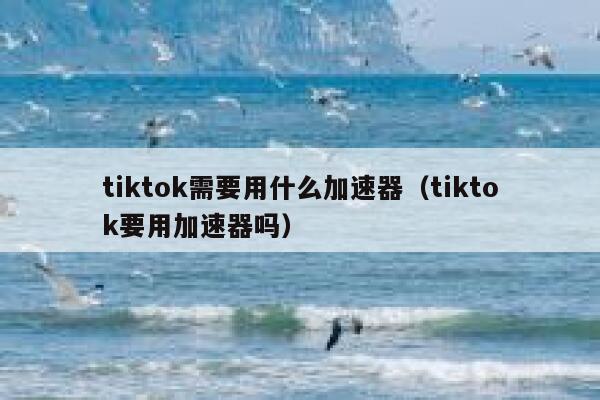 tiktok需要用什么加速器(tiktok要用加速器吗) 第1张 tiktok需要用什么加速器(tiktok要用加速器吗) 第1张