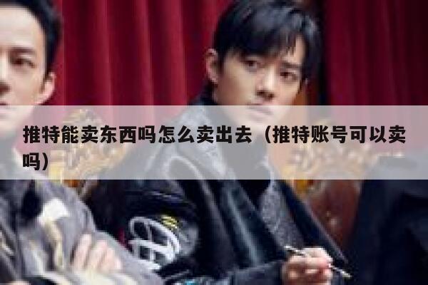 推特能卖东西吗怎么卖出去（推特账号可以卖吗） 第1张