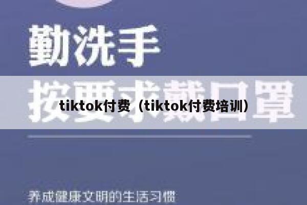 tiktok付费(tiktok付费培训) 第1张 tiktok付费(tiktok付费培训) 第1张