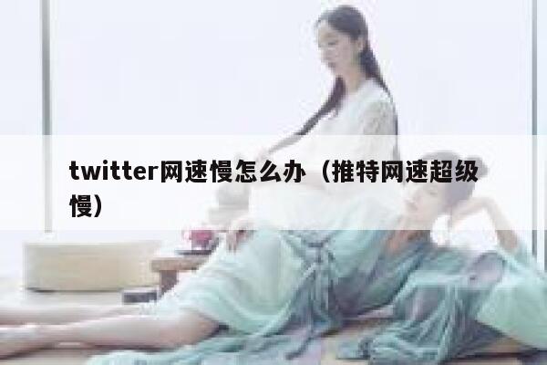 twitter网速慢怎么办（推特网速超级慢） 第1张