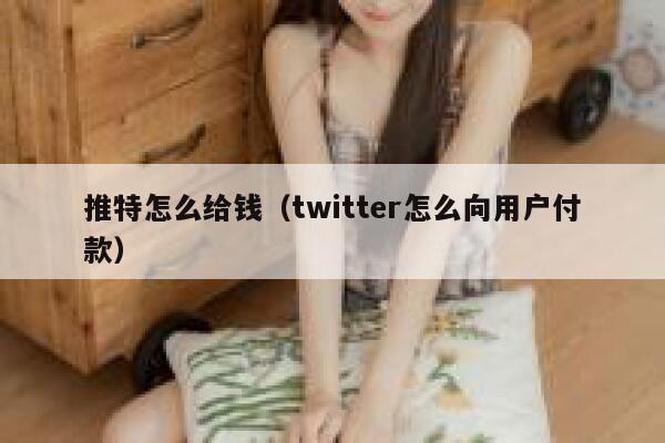 推特怎么给钱（twitter怎么向用户付款） 第1张