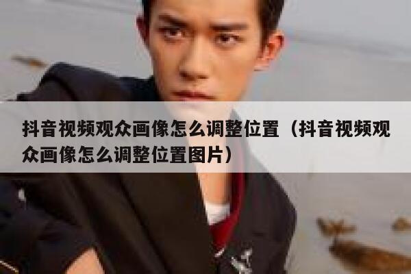 抖音视频观众画像怎么调整位置(抖音视频观众画像怎么调整位置图片) 第1张 抖音视频观众画像怎么调整位置(抖音视频观众画像怎么调整位置图片) 第1张