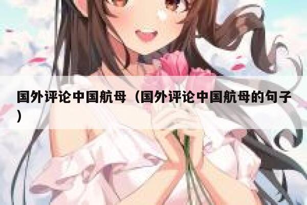 国外评论中国航母（国外评论中国航母的句子） 第1张