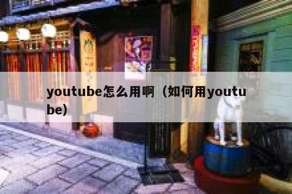 youtube怎么用啊（如何用youtube） 第1张