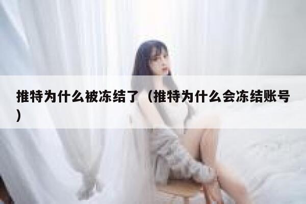 推特为什么被冻结了（推特为什么会冻结账号） 第1张