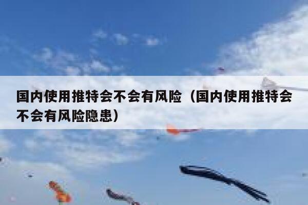 国内使用推特会不会有风险（国内使用推特会不会有风险隐患） 第1张