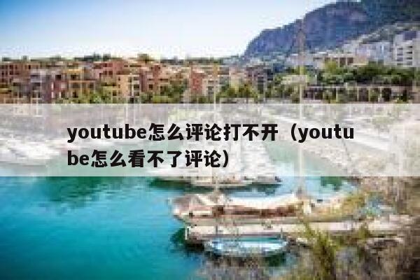 youtube怎么评论打不开（youtube怎么看不了评论） 第1张