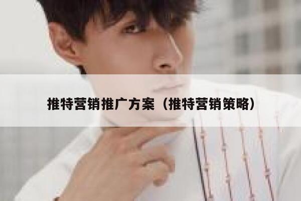 推特营销推广方案(推特营销策略) 第1张 推特营销推广方案(推特营销策略) 第1张