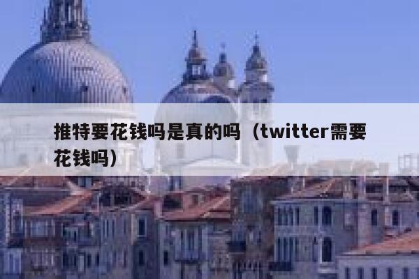 推特要花钱吗是真的吗(twitter需要花钱吗) 第1张 推特要花钱吗是真的吗(twitter需要花钱吗) 第1张
