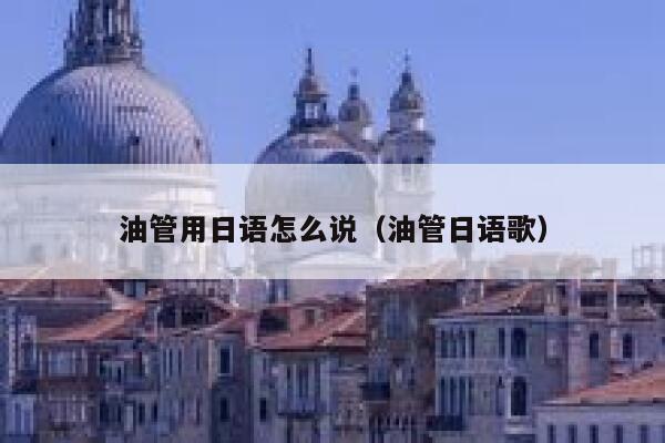 油管用日语怎么说（油管日语歌） 第1张