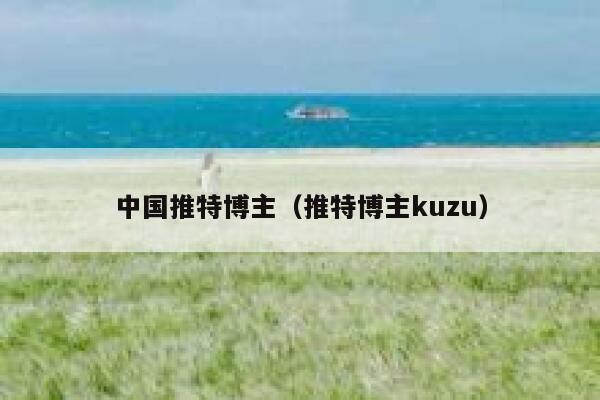 中国推特博主(推特博主kuzu) 第1张 中国推特博主(推特博主kuzu) 第1张