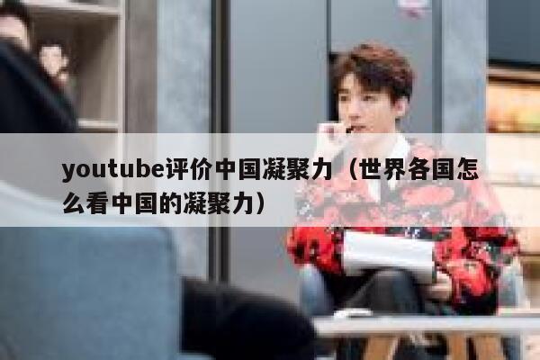 youtube评价中国凝聚力（世界各国怎么看中国的凝聚力） 第1张