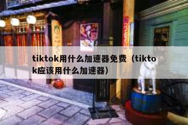tiktok用什么加速器免费（tiktok应该用什么加速器） 第1张