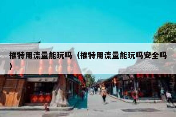 推特用流量能玩吗（推特用流量能玩吗安全吗） 第1张