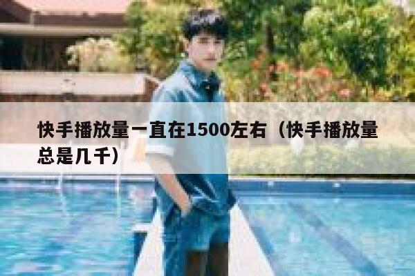 快手播放量一直在1500左右（快手播放量总是几千） 第1张