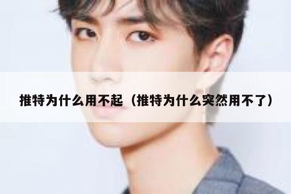 推特为什么用不起(推特为什么突然用不了) 第1张 推特为什么用不起(推特为什么突然用不了) 第1张