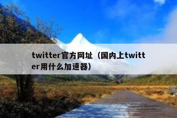 twitter官方网址(国内上twitter用什么加速器) 第1张 twitter官方网址(国内上twitter用什么加速器) 第1张