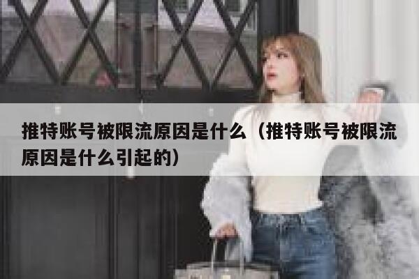 推特账号被限流原因是什么(推特账号被限流原因是什么引起的) 第1张 推特账号被限流原因是什么(推特账号被限流原因是什么引起的) 第1张
