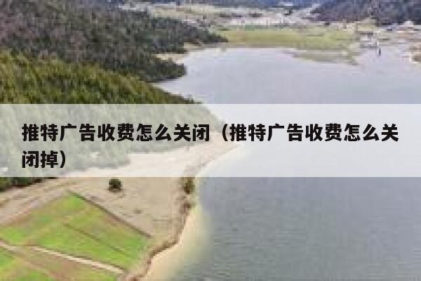 推特广告收费怎么关闭（推特广告收费怎么关闭掉） 第1张