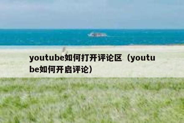 youtube如何打开评论区(youtube如何开启评论) 第1张 youtube如何打开评论区(youtube如何开启评论) 第1张