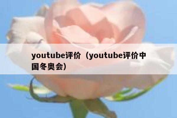 youtube评价(youtube评价中国冬奥会) 第1张 youtube评价(youtube评价中国冬奥会) 第1张