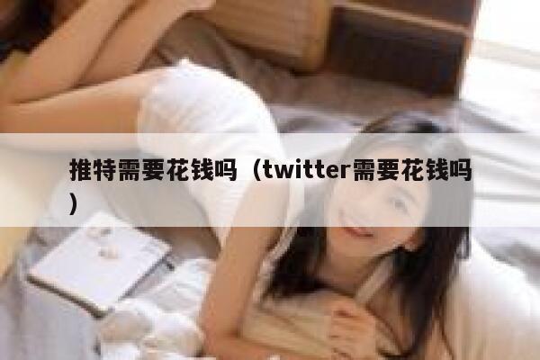 推特需要花钱吗（twitter需要花钱吗） 第1张