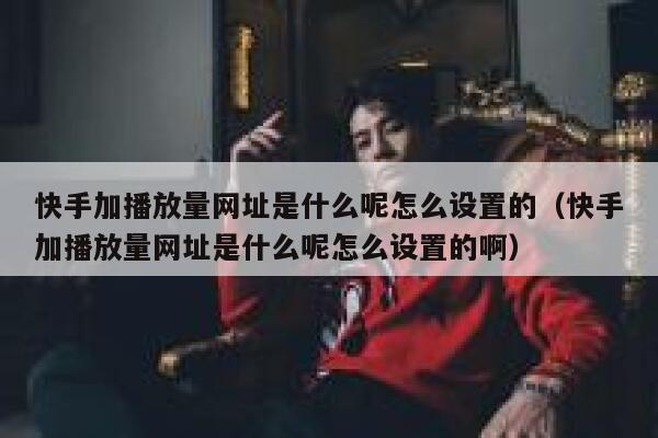 快手加播放量网址是什么呢怎么设置的（快手加播放量网址是什么呢怎么设置的啊） 第1张