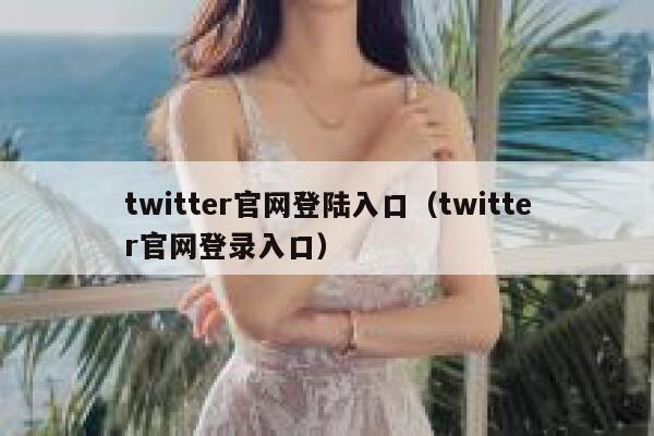 twitter官网登陆入口（twitter官网登录入口） 第1张