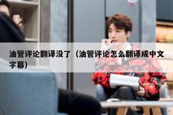 油管评论翻译没了（油管评论怎么翻译成中文字幕） 第1张
