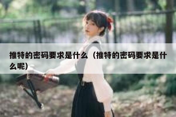 推特的密码要求是什么（推特的密码要求是什么呢） 第1张