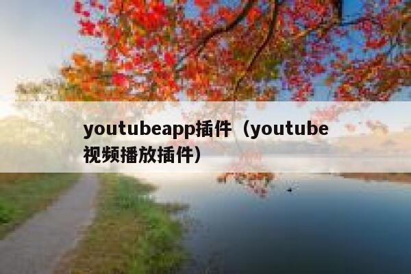 youtubeapp插件(youtube视频播放插件) 第1张 youtubeapp插件(youtube视频播放插件) 第1张