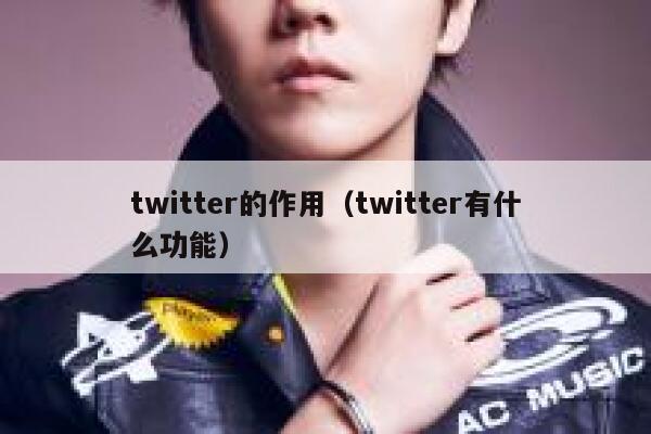 twitter的作用（twitter有什么功能） 第1张