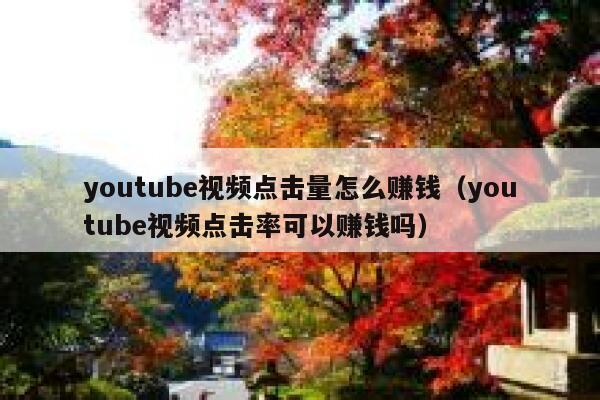 youtube视频点击量怎么赚钱(youtube视频点击率可以赚钱吗) 第1张 youtube视频点击量怎么赚钱(youtube视频点击率可以赚钱吗) 第1张