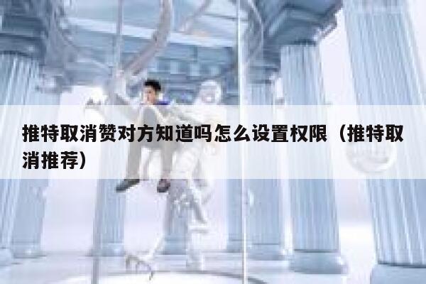 推特取消赞对方知道吗怎么设置权限(推特取消推荐) 第1张 推特取消赞对方知道吗怎么设置权限(推特取消推荐) 第1张