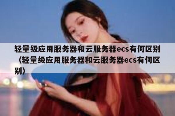轻量级应用服务器和云服务器ecs有何区别（轻量级应用服务器和云服务器ecs有何区别） 第1张