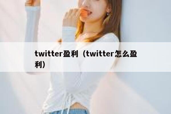 twitter盈利（twitter怎么盈利） 第1张